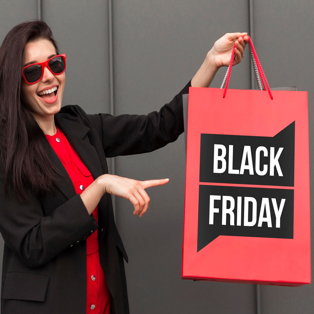 Materiais gráficos  para uma Black Friday de sucesso