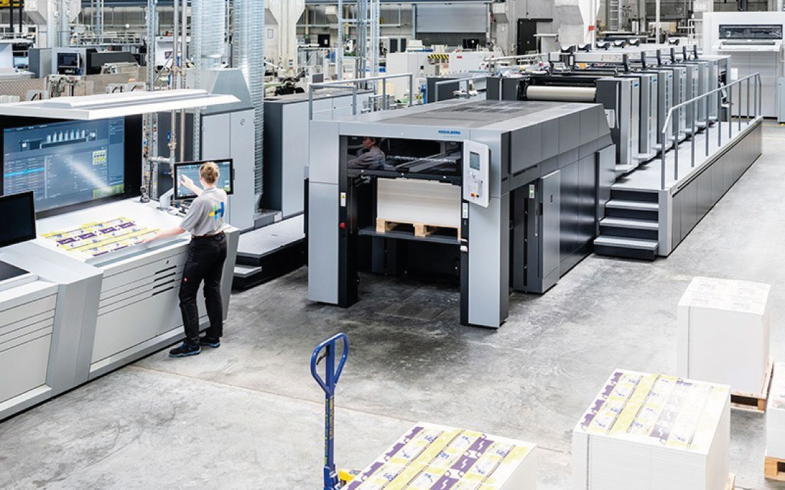 Leograf instala nova impressora com inteligência artificial